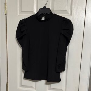 NWOT Forever 21 Elegant Black Women's Top sz L